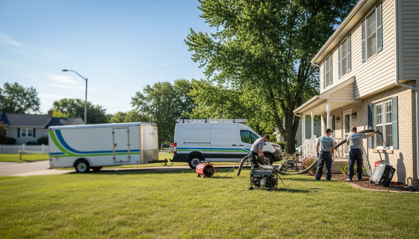 Flooded Basement Restoration And Cleanup With Repair in Revelo, KY near me